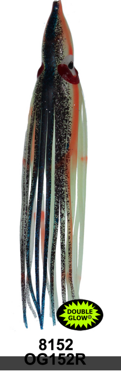 Yamashita Octopus OMW152R Glow/Brown Spatter Back 5pk