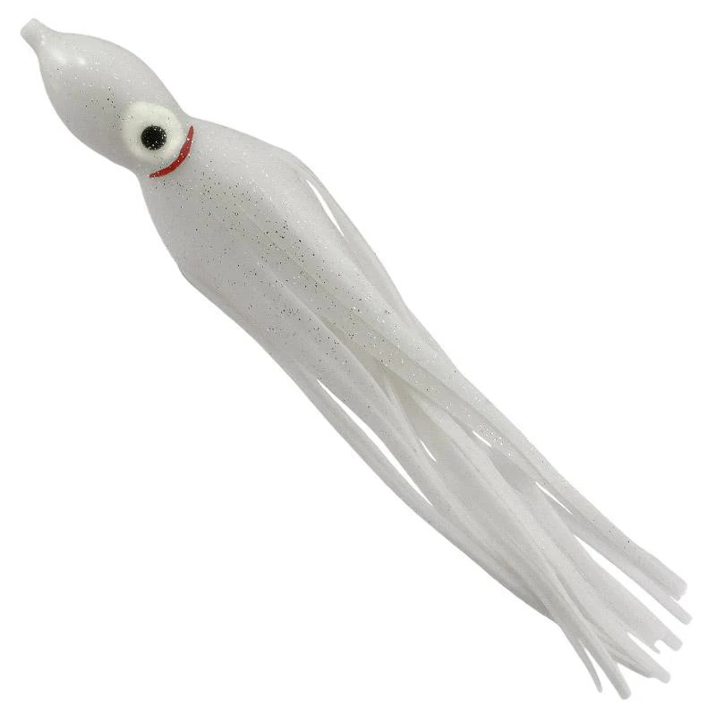 Delta 9" Jumbo Squid Body 2pk White