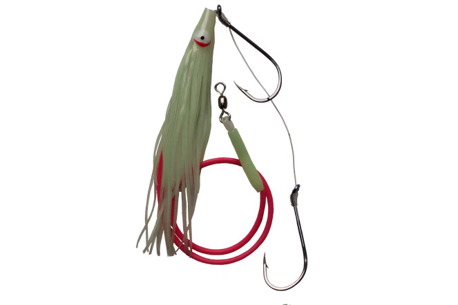 DeltaTackle Guide Series Hali Rig 16/0 Double Glow Skirt