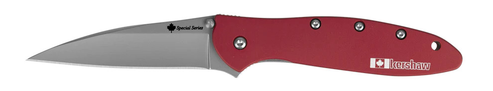 Kershaw Leek Red/Silver Canada