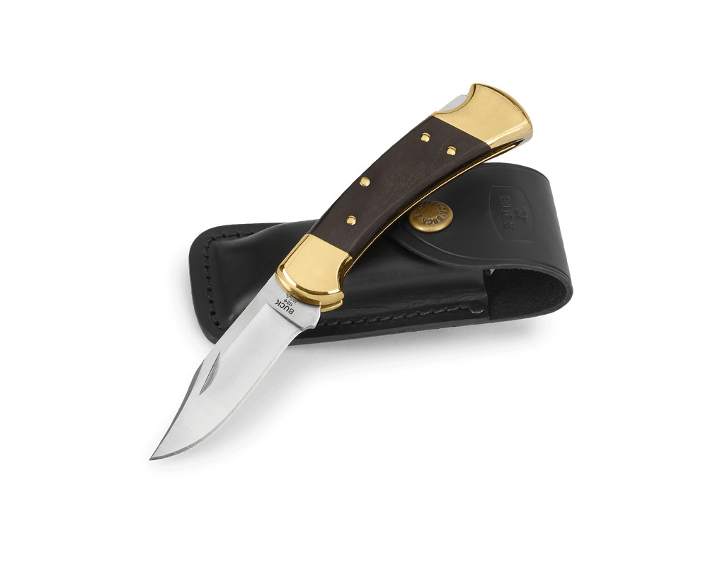 Buck Knife Ranger Ebony Hardwood Handle