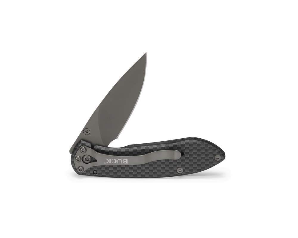 Buck Knife 327 Nobleman Carbon Fibre