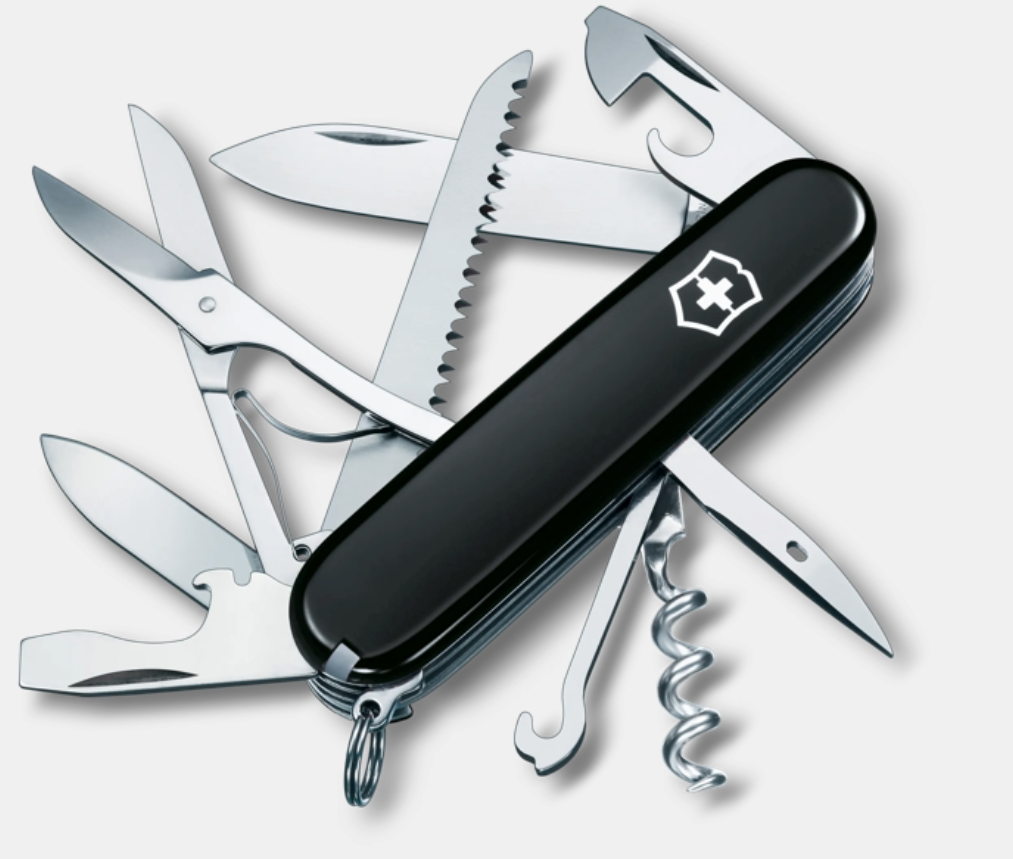 Victorinox Swiss Army Huntsman Black