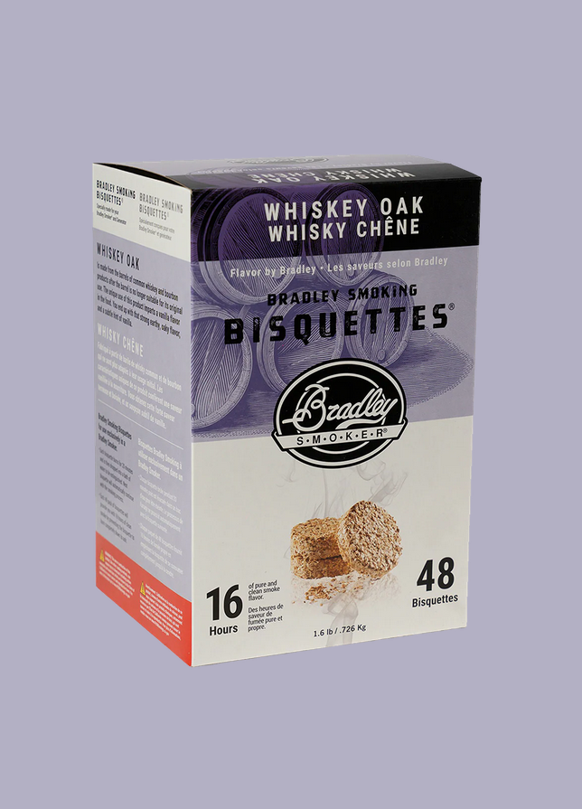 Bradley Smoker Bisquettes 48pk Whiskey Oak