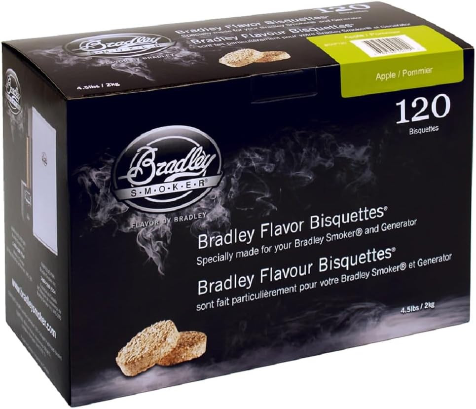 Bradley Smoker Bisquettes 120pk Apple
