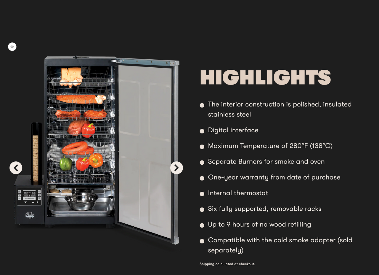 Bradley Digital Smoker 6 Rack 108l