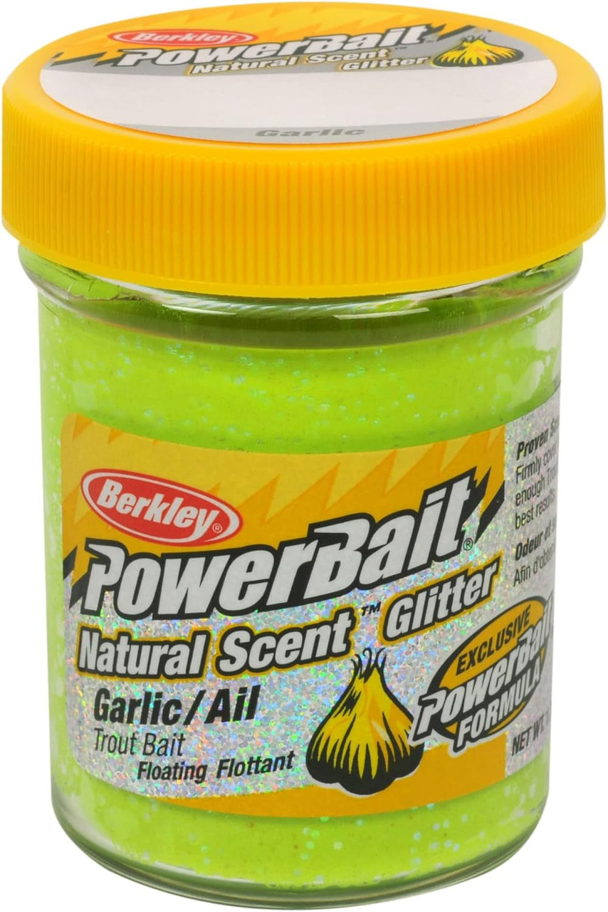 Gulp Garlic Chunky Chartreuse Glitter Dough