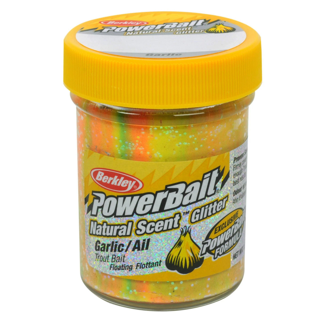 PowerBait Garlic Glitter Rainbow
