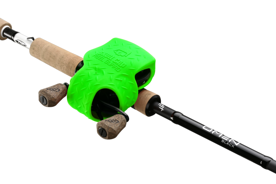 Skull Cap Baitcast Reel Cover Green