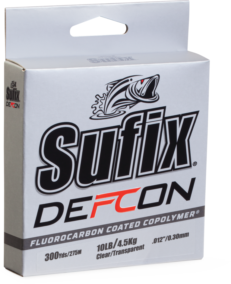 Sufix Defcon 4lb 300yds Fluorocarbon Coated Copolymer
