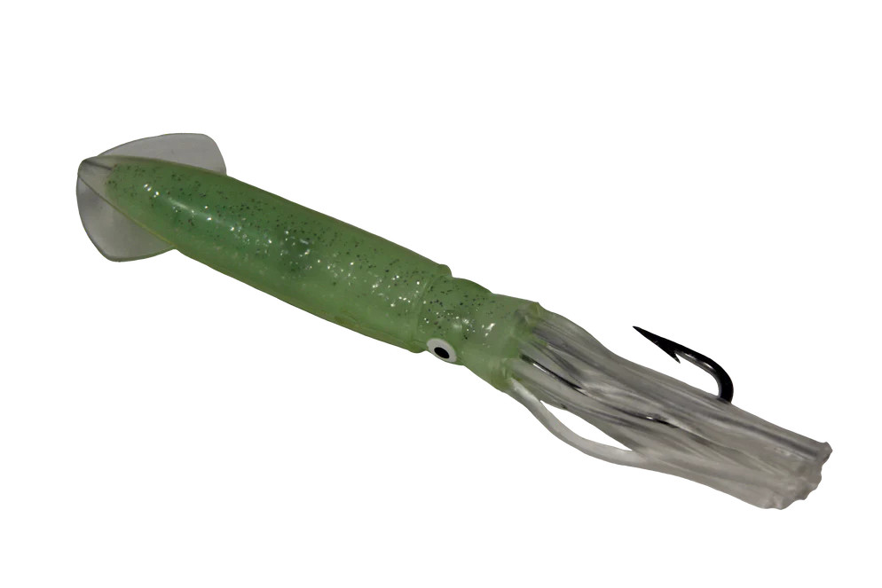 Lighthouse 9" LED Squid Green Monster