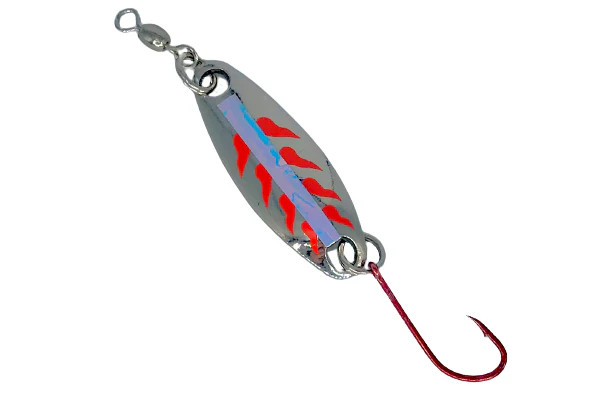Gibbs Croc 1/4 Nickel Fire Wing Moonjelly