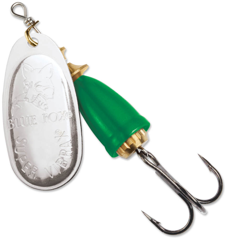 Blue Fox #5 Sil/Flo. Green