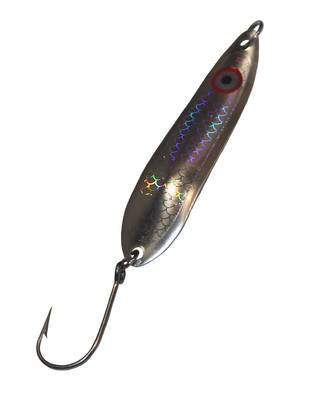 Lighthouse Lures Big Eye Spoons 5" Bare Bones