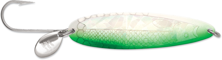 Luhr Jensen LJ Coyote Spoon 4" Live Image Neon Green