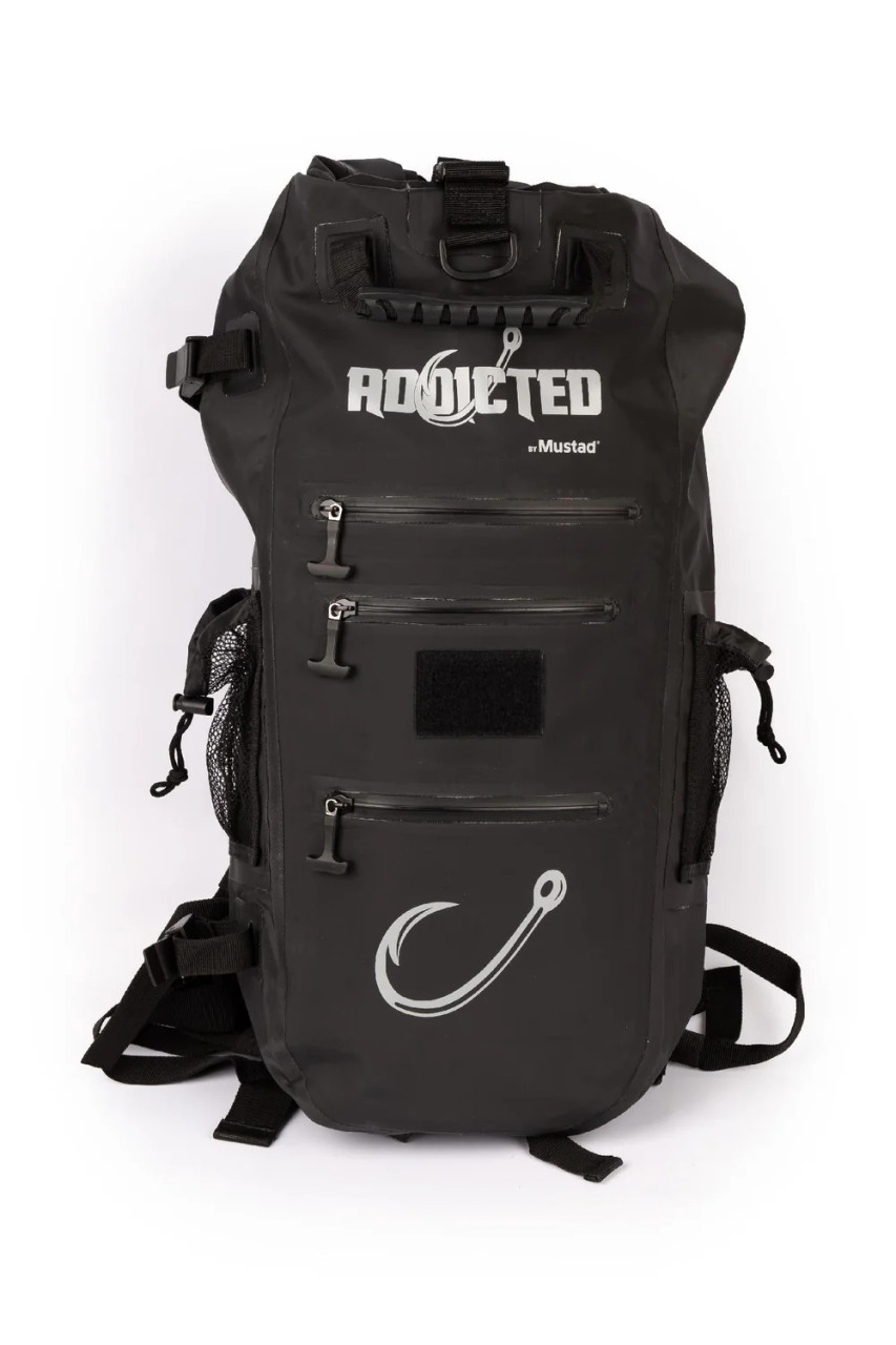 Mustad 40L ADX Rolltop Backpack Black