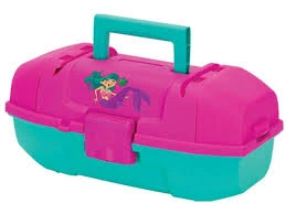 Plano Youth Mermaid Tackle Box Fuscia