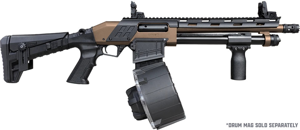 Canuck Recon 3 Pump Action 12Ga 12" Barrel Bronze