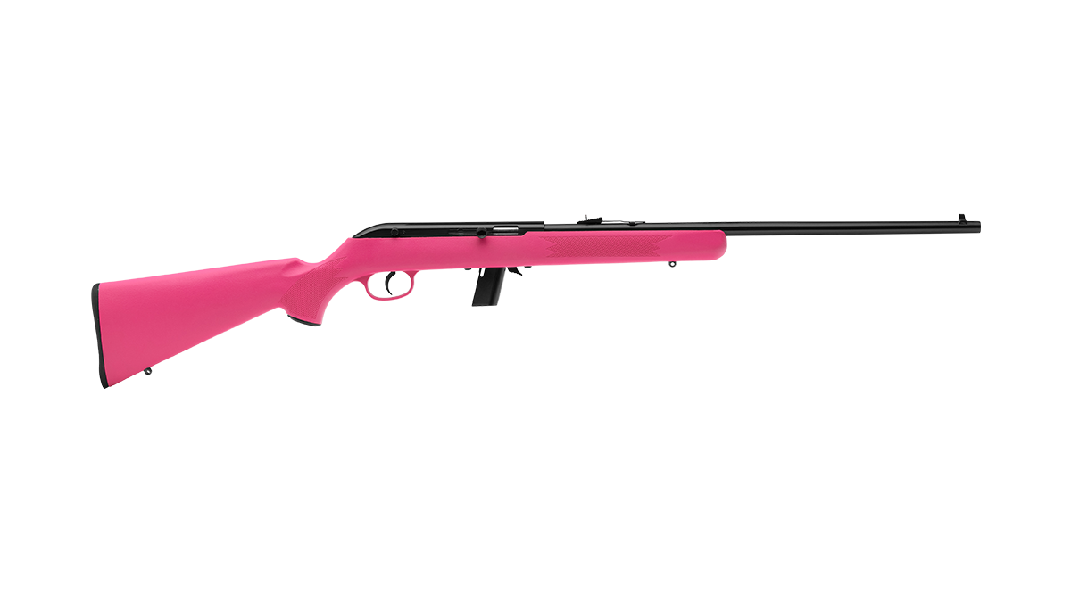 Savage 64F .22LR Semi-Auto Synthetic 21" Pink