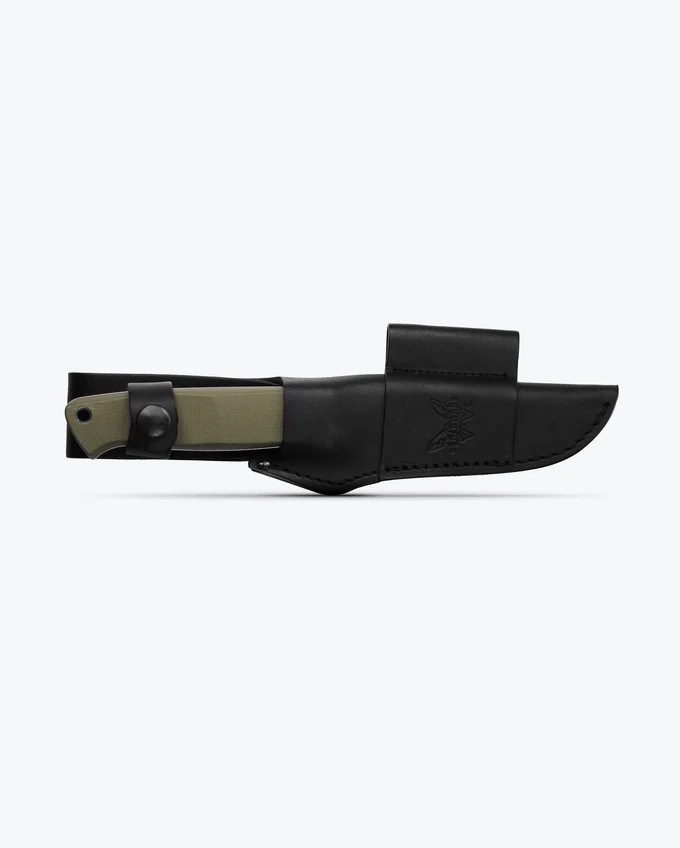Benchmade Mini Bushcrafter OD Green Handle