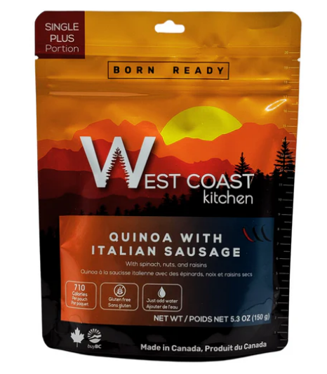 West Coast Kitchen Single Plus Portion Quinoa with Italian Sausage