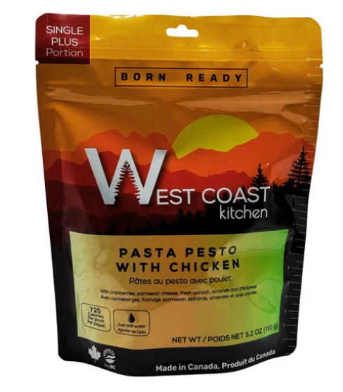 West Coast Kitchen Single Plus Portion Pasta Pesto with Chicken