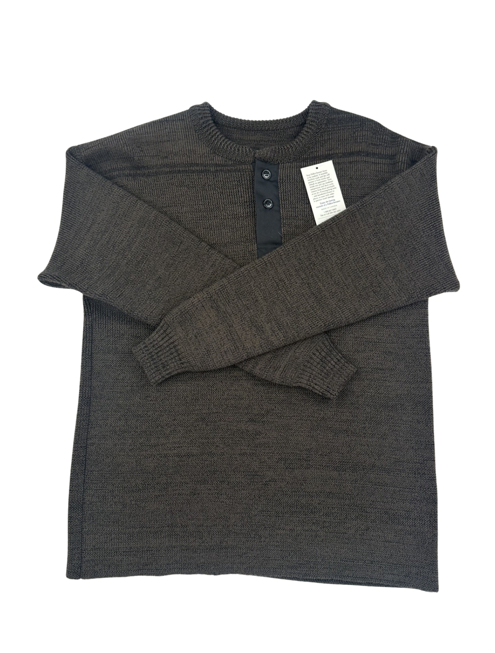 Pollen Sweaters Placket James Brown Small