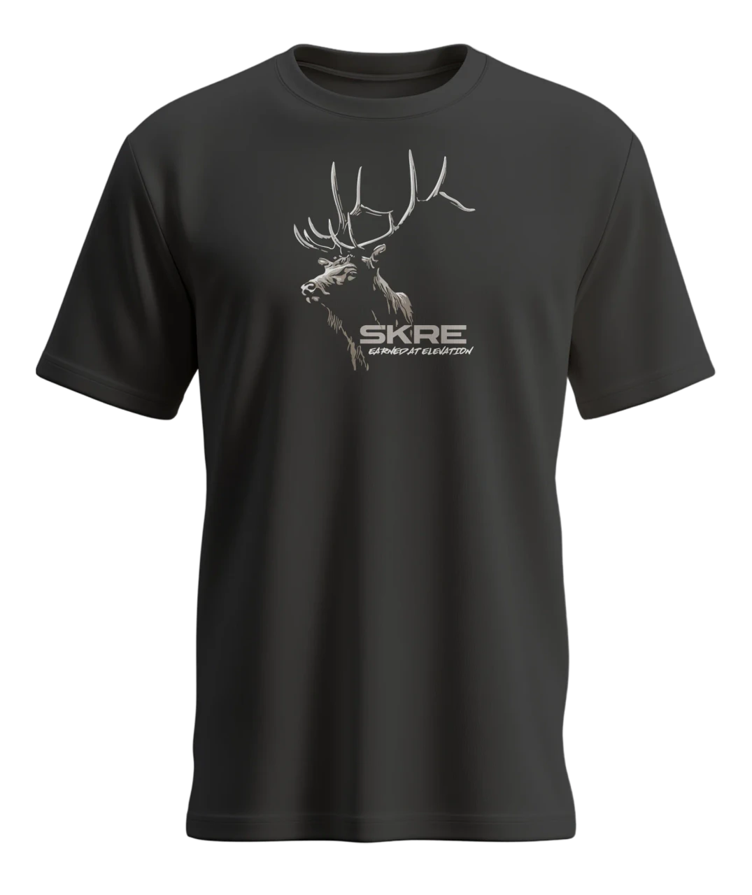 SKRE Earned at Elevation T-Shirt Black Sz.XXL