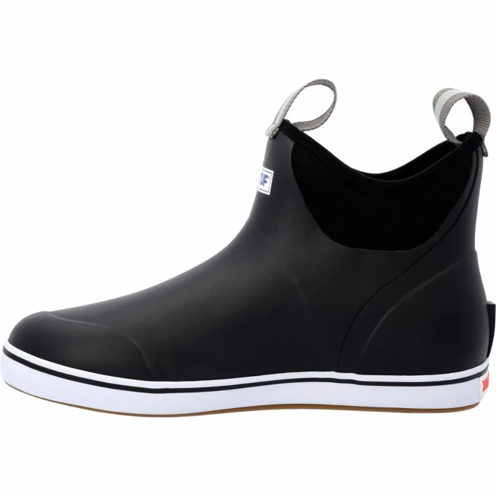 XtraTuf M's Ankle Deck Boot Black Sz.11 Wide