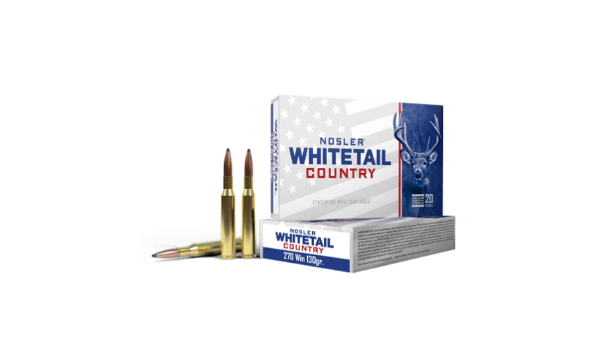 Nosler Whitetail Country .270Win 130gr SB SP