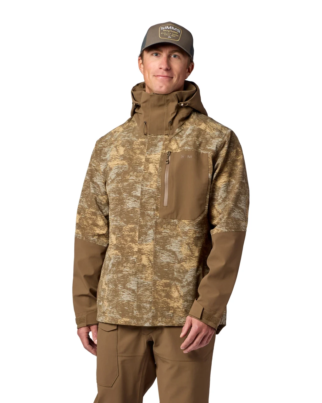 Simms M's Challenger Jacket Windy Jasper Sz.L