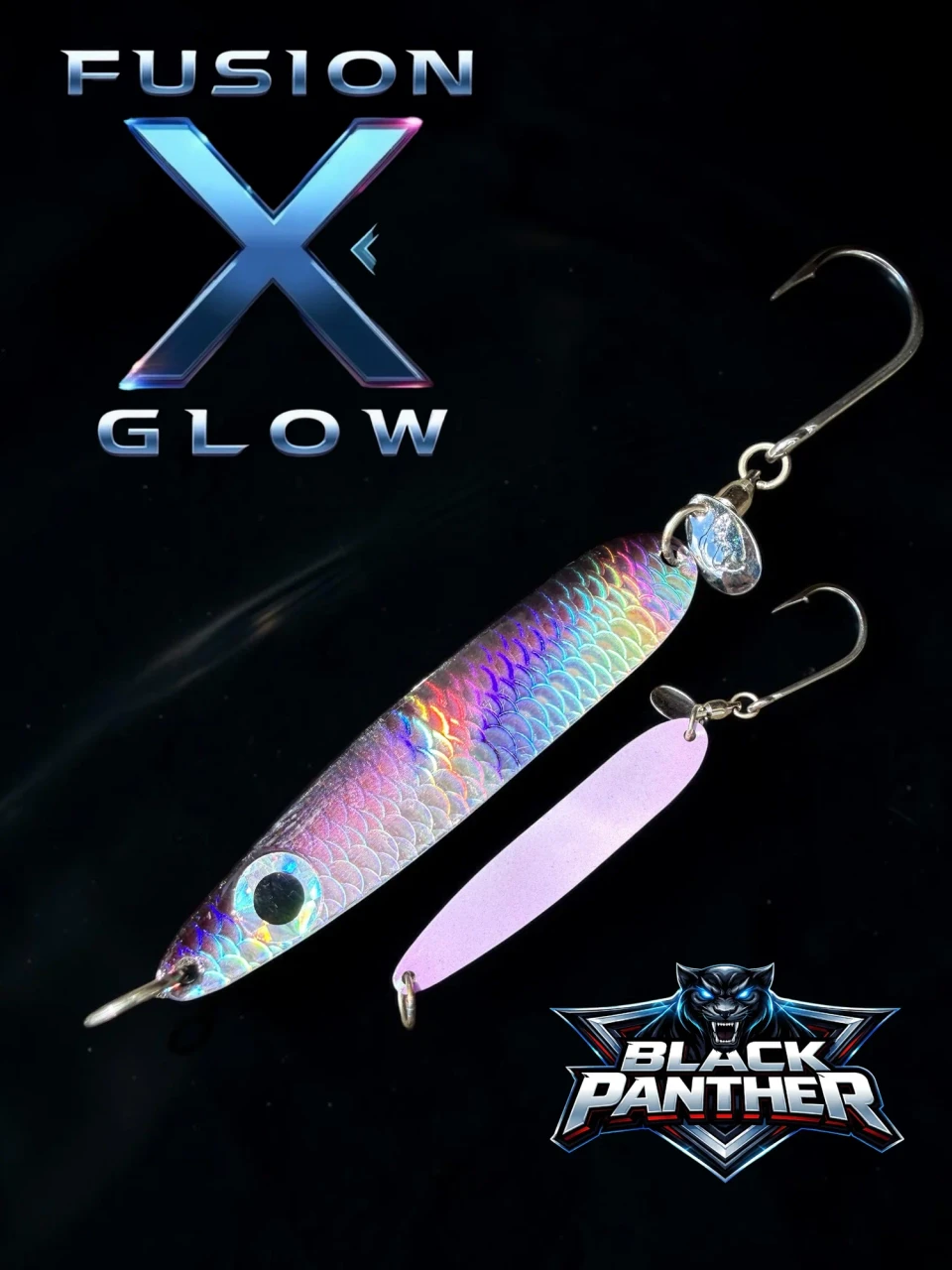 WCFT Fusion X-Glow Spoon Black Panther Glow