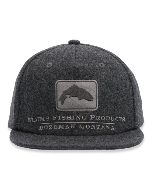 Simms Wool Trout Icon Cap Graphite