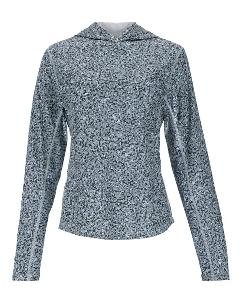 Simms W's Challenger Solar Hoody Pebble Selvedge Sz.M