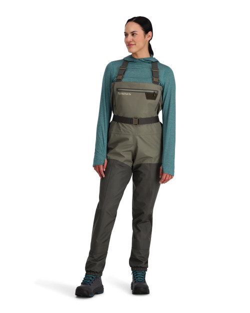 Simms W's Tributary Waders NEW - Basalt Sz.MF 8-9