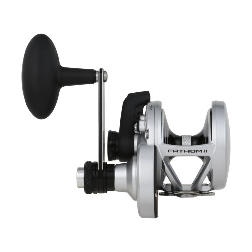 Penn Fathom II 25NLD2 2 Speed Lever Drag Reel Silver