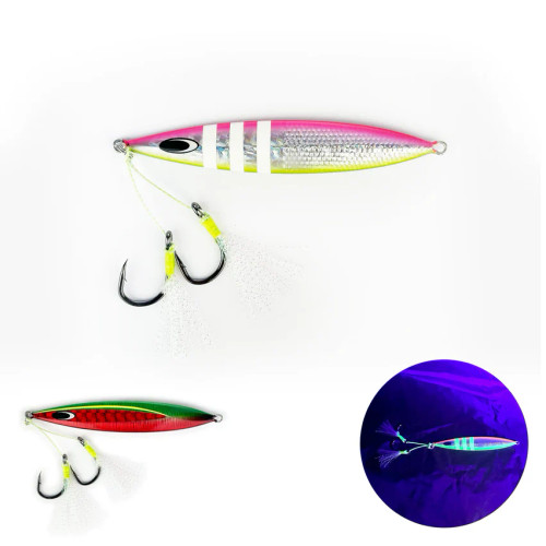 Amundson Slow Pitching Jig Two Faced Chartreuse/Pink