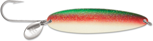 Luhr Jensen LJ Coyote Spoon 3.5" Everglo Army Truck