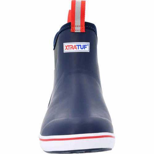 XtraTuf M's Ankle Deck Boot Navy Sz.8