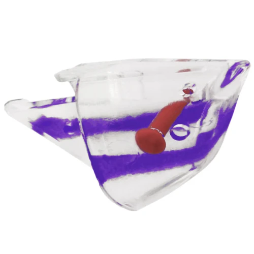 Anchovy Special Unrigged 3pk Clear UV Purple Flash