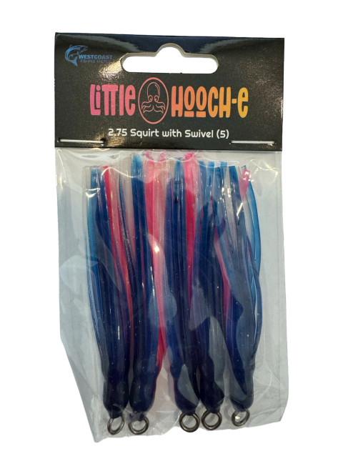 WCFT Little Hooch-e 2.75" Blue & Pink Squirt 5pk