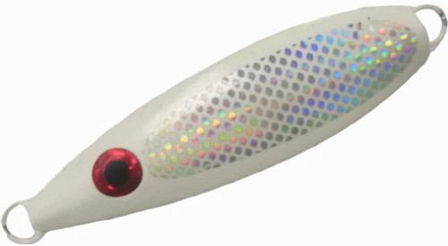 WCFT Flat Fall Lure 4oz Glow White
