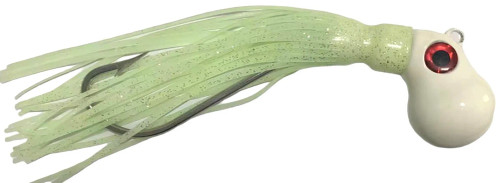 WCFT Octopus Jig 16oz Glow White