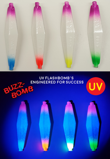 Buzz Bomb UV Flashbomb Red 2"