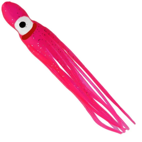 Gibbs Mini Squid Rigged Hot Pink