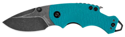 Kershaw Shuffle Teal Blackwash