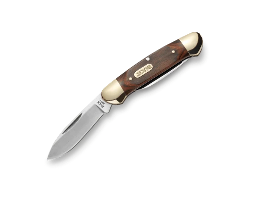Buck Knife 389 Canoe 2-Blades Wood Handle