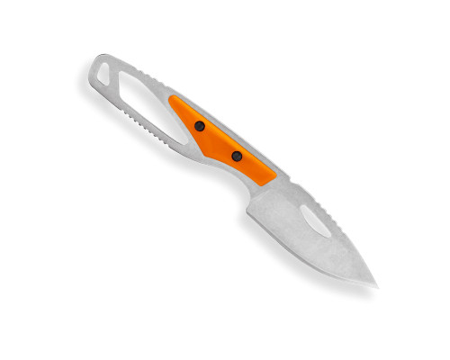 Buck Knife Paklite Hide Orange Nylon Handle