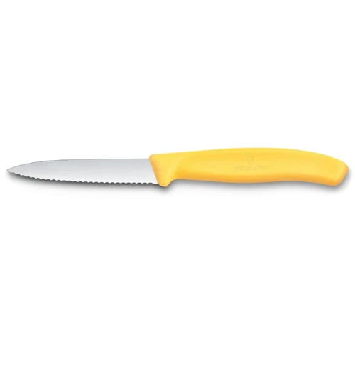 Victorinox Paring Knife Serrated 3-1/4" Yellow