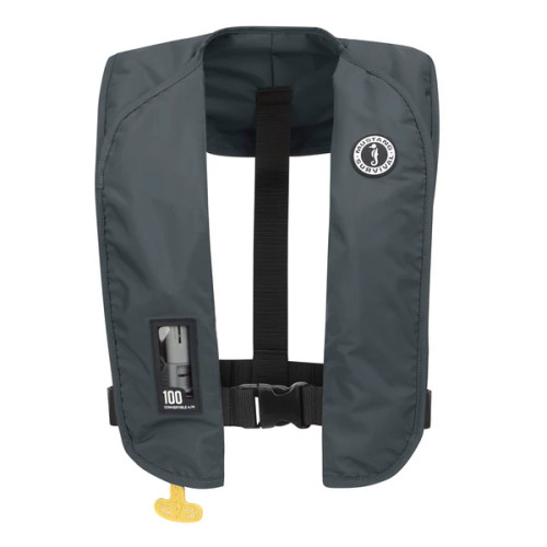 Mustang MIT100 NEW Convertible A/M PFD Admiral Grey